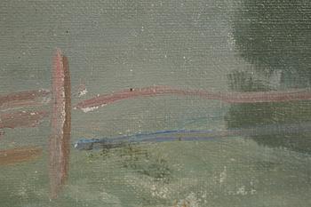 HJALMAR GRAHN, oil on canvas, signed and dated -36.