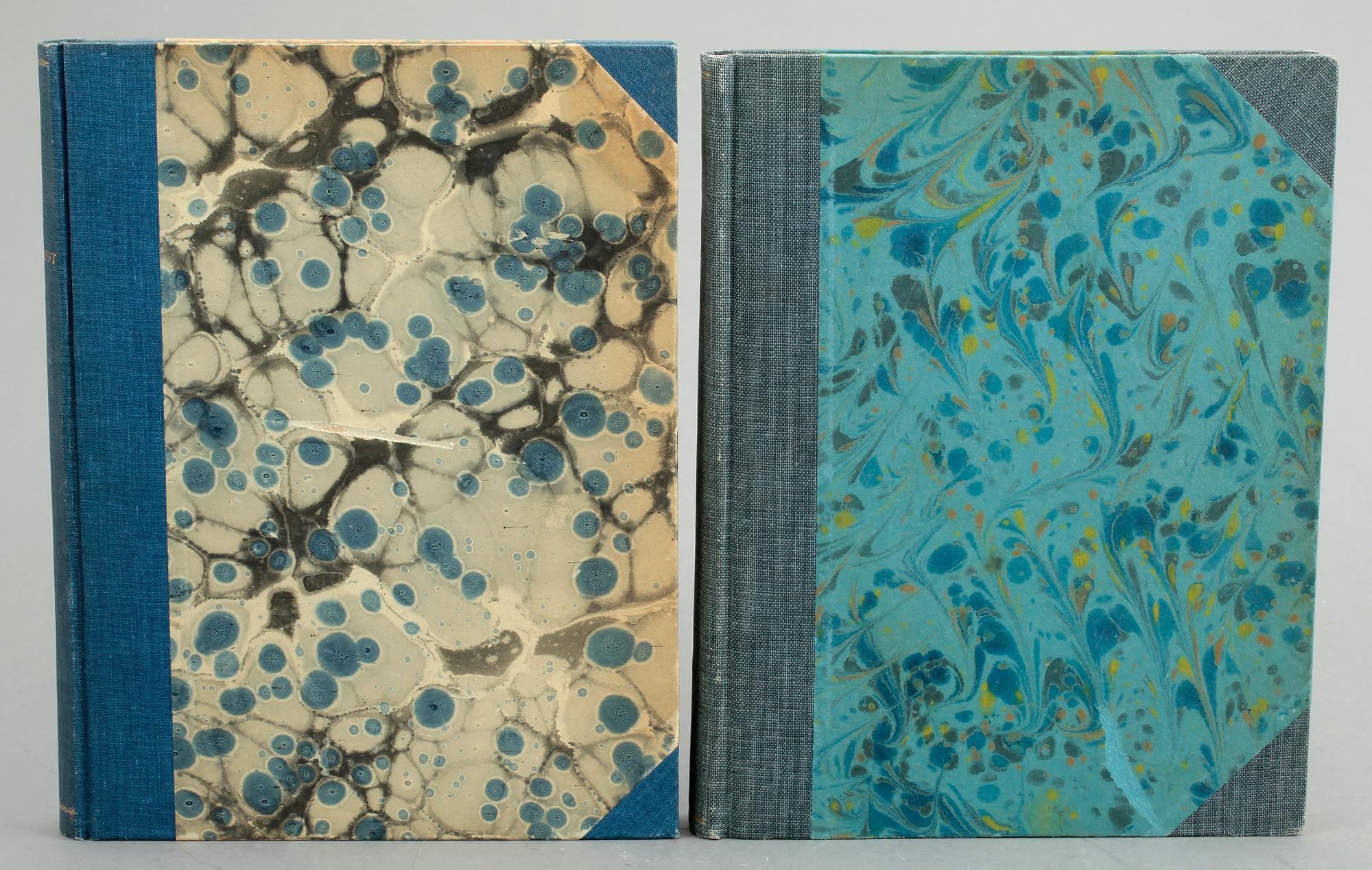 BÖCKER, 59 stycken, främst Sveriges Allmänna Konstförenings publikation.