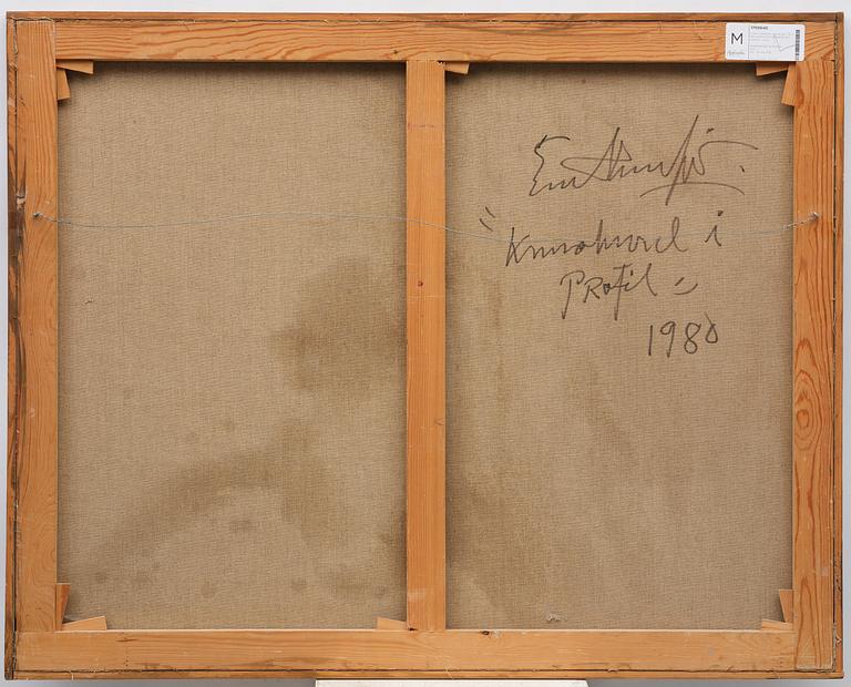 Evert Lundquist, "Kvinnohuvud i profil".