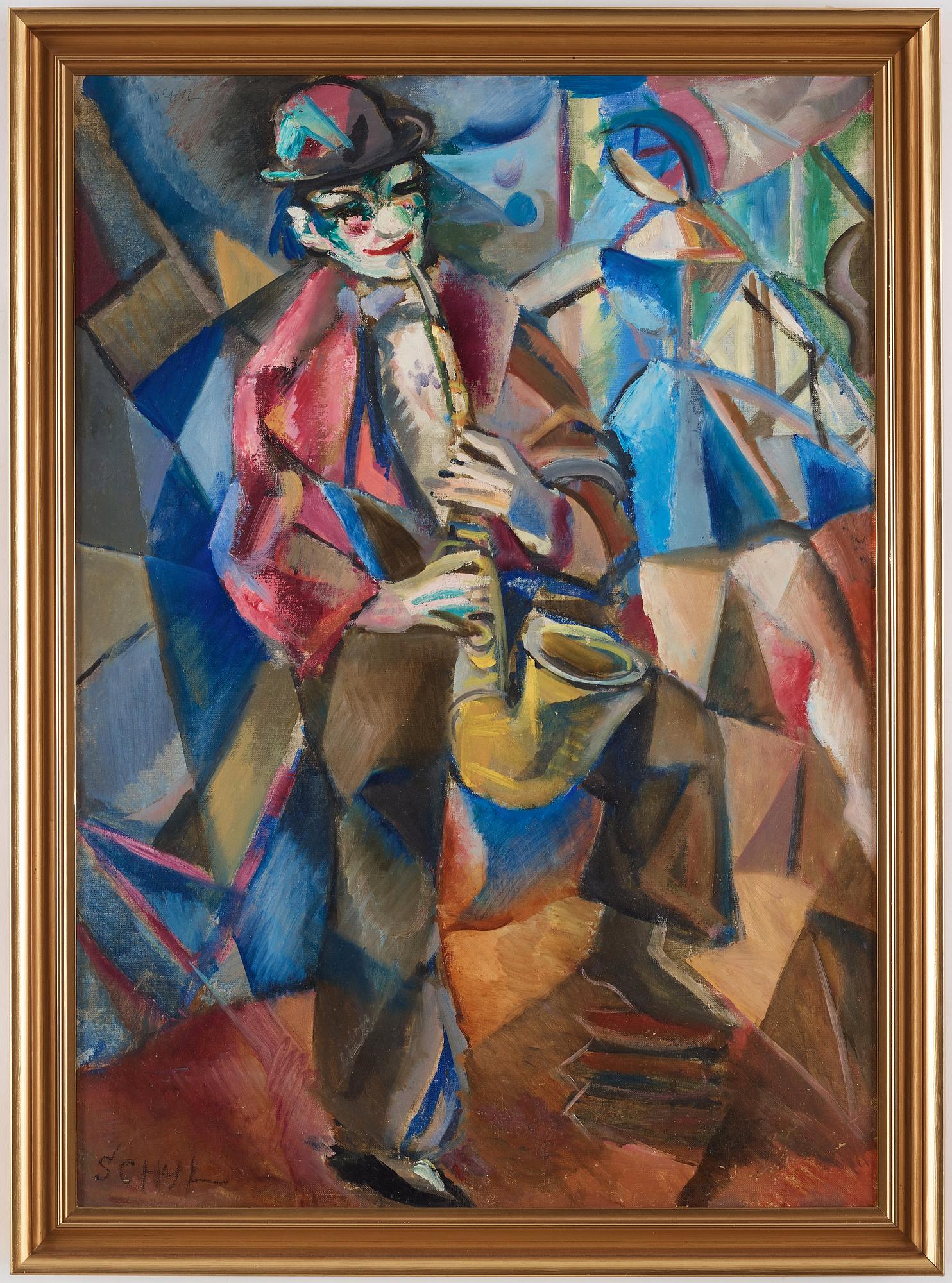 Jules Schyl, Saxofonist.