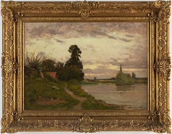 HIPPOLYTE-CAMILLE DELPY, oil on canvas, sigend and dated -05.