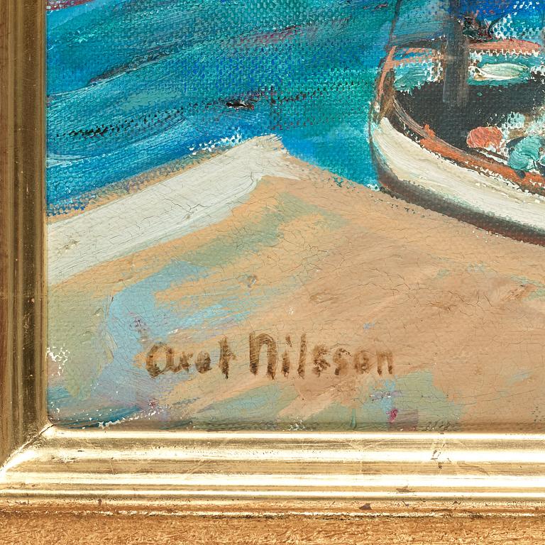 Axel Nilsson, "Utsikt från Stadsgården".
