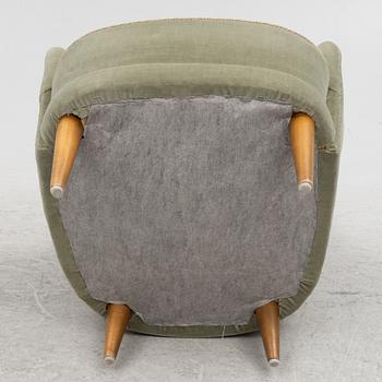 Carl Malmsten, armchair, Samsas, second half of the 20th century.