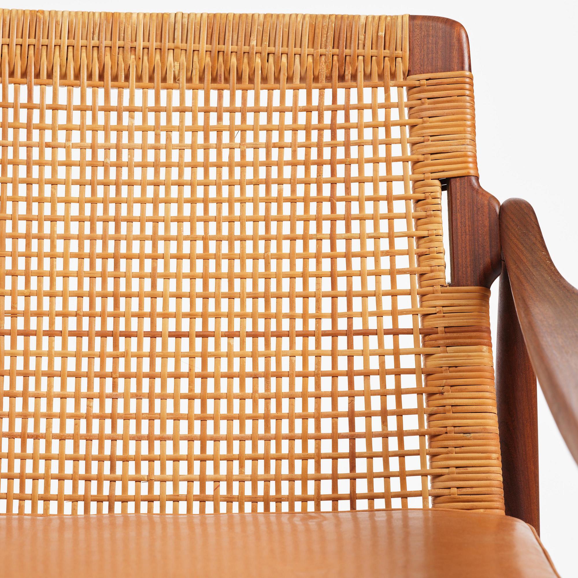 Hartmut Lohmeyer, a pair of armchairs, Wilkhahn, Germany, 1950s.