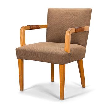 Aino Aalto, A 1930's armchair, model 53, for O.Y. Huonekalu- ja Rakennustyötehdas A.B. Finland.