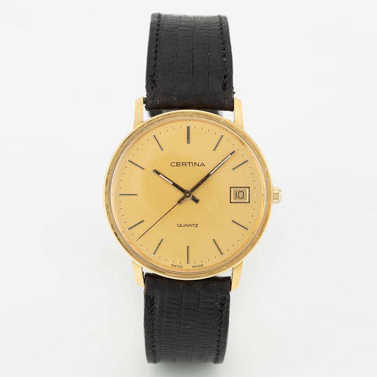 Certina, wristwatch, 33.5 mm.