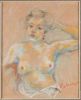 REINHOLDS KALNINS, pastell, signerad.