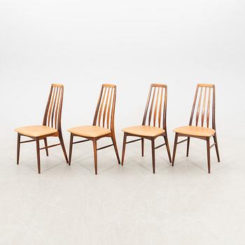 Ib Kofod-Larsen, chairs 4 pcs Denmark 1960s.