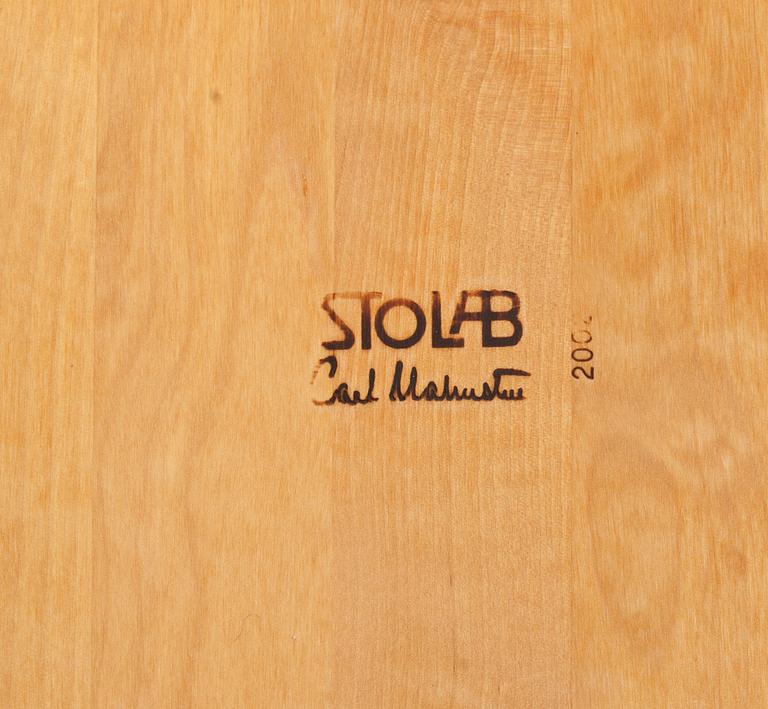 STOLAR, 6 st, "Lilla Åland", Carl Malmsten, Stolab, 2002.