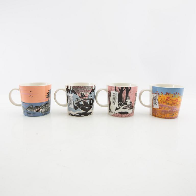 Mugs 8 pcs Moomin characters/ Moomin Arabia Finland.