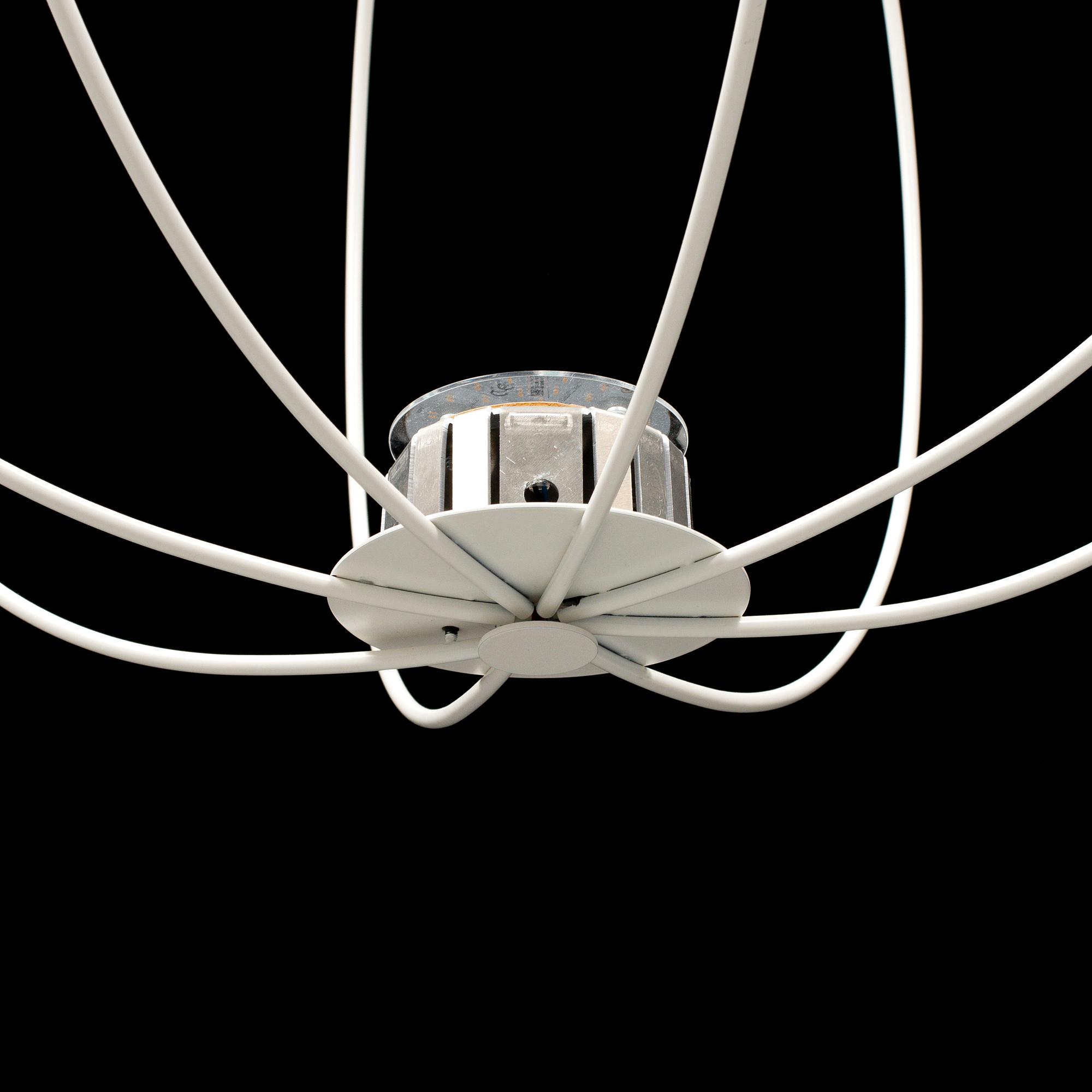 a 'Hoop' ceiling lamp by Front design for Zero.