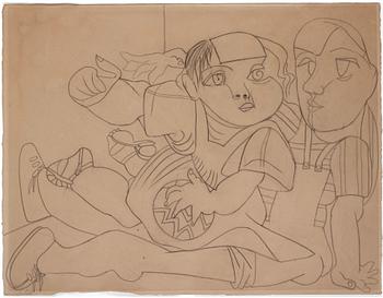 706. Françoise Gilot, "Claude et Pamona".