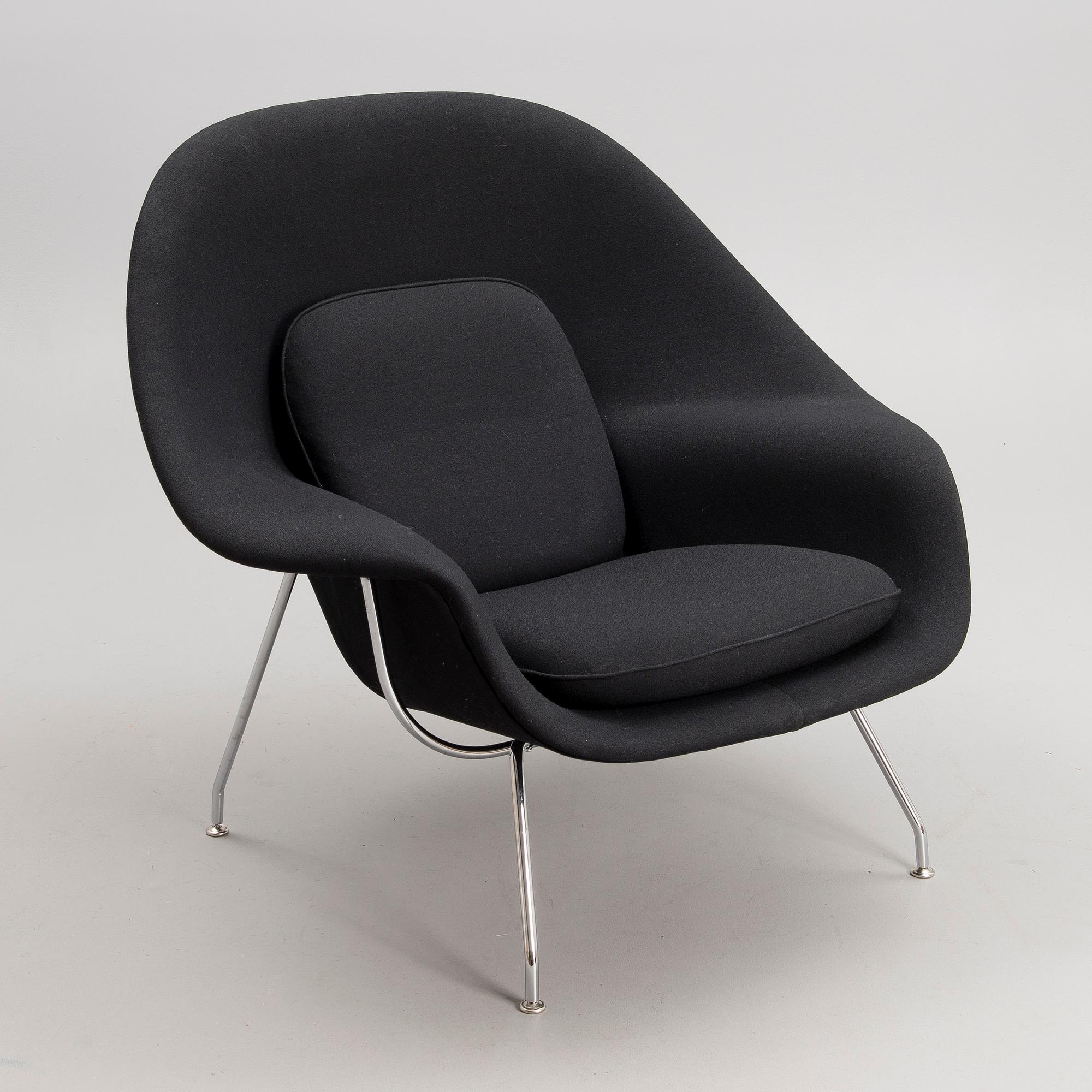EERO SAARINEN, nojatuoli 70, "Womb chair", Knoll International.
