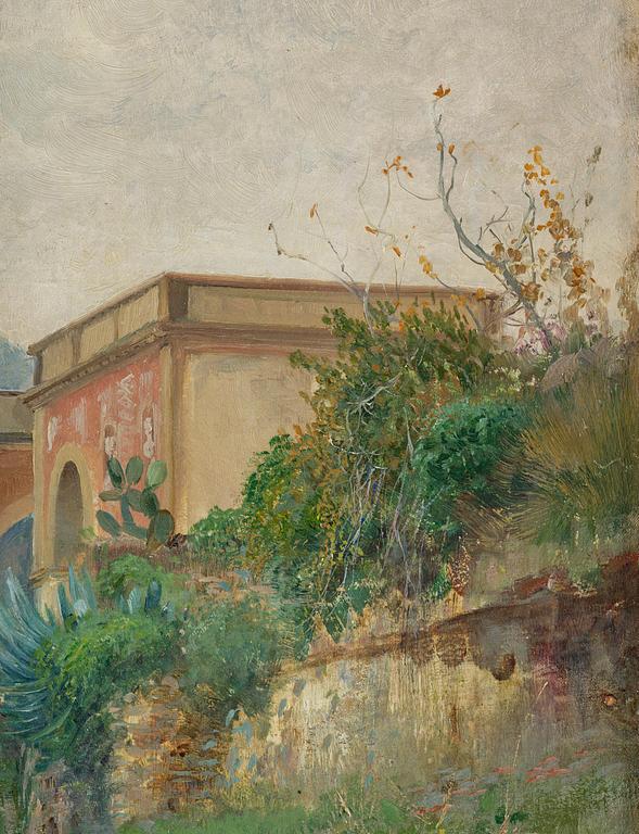 Anshelm Schultzberg, Scene from Capri.