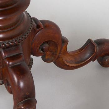 Display table, late 19th century.