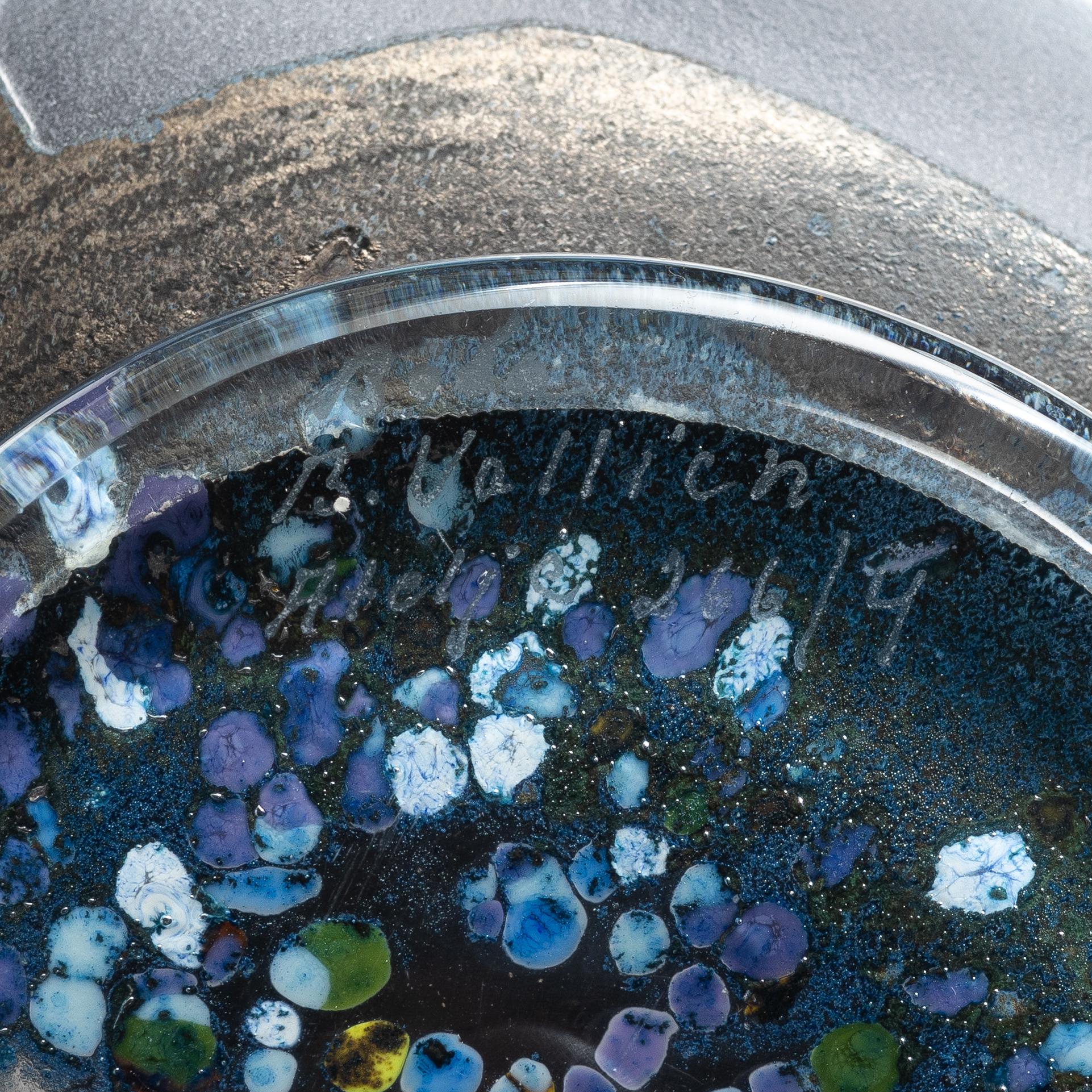 Bertil Vallien, a bowl, Boda Ateljé.