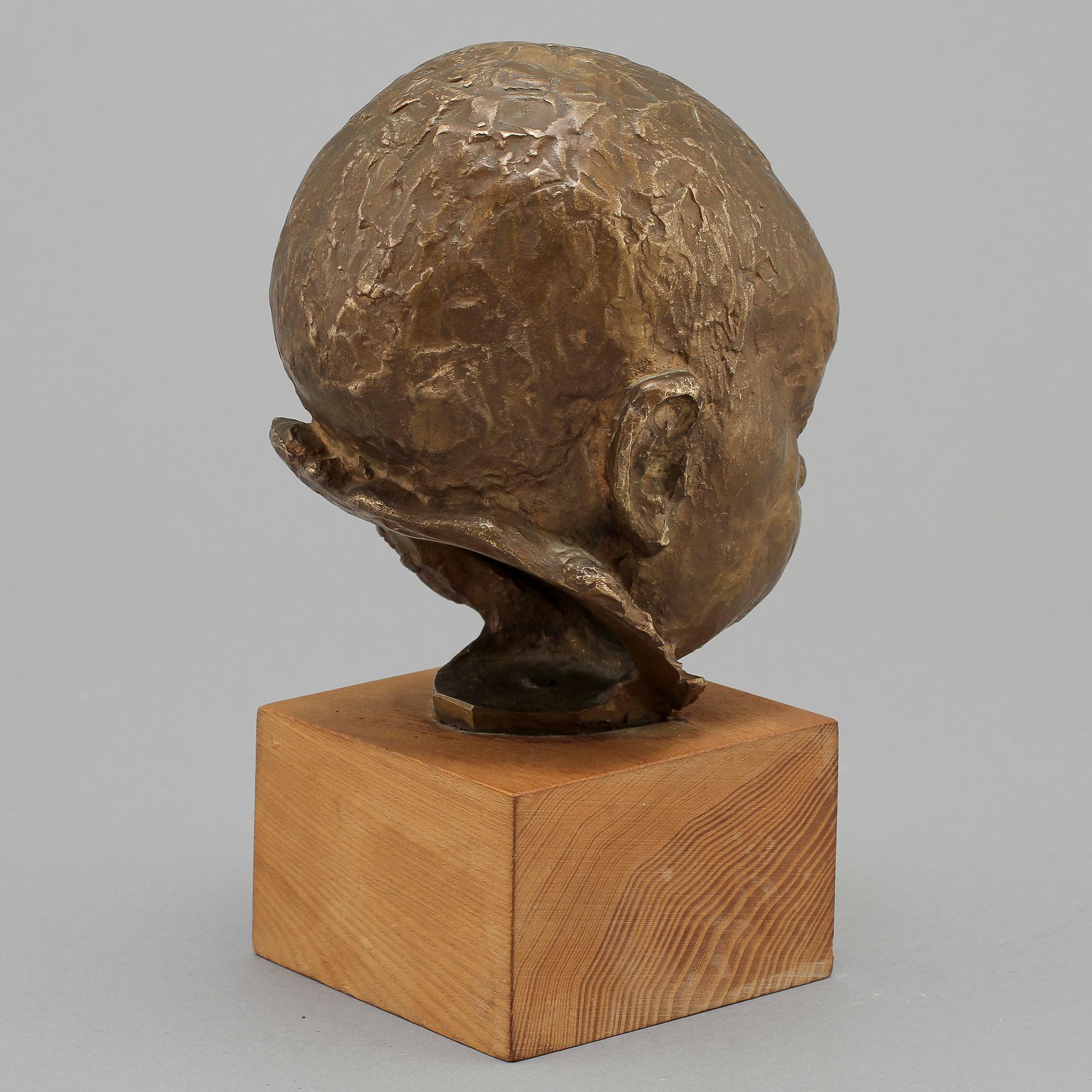 ARTUR JOHANSSON, skulptur, brons, sign o dat -34.
