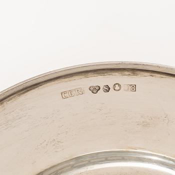 Fat, 2 st, silver, Stockholm, 1916-46.