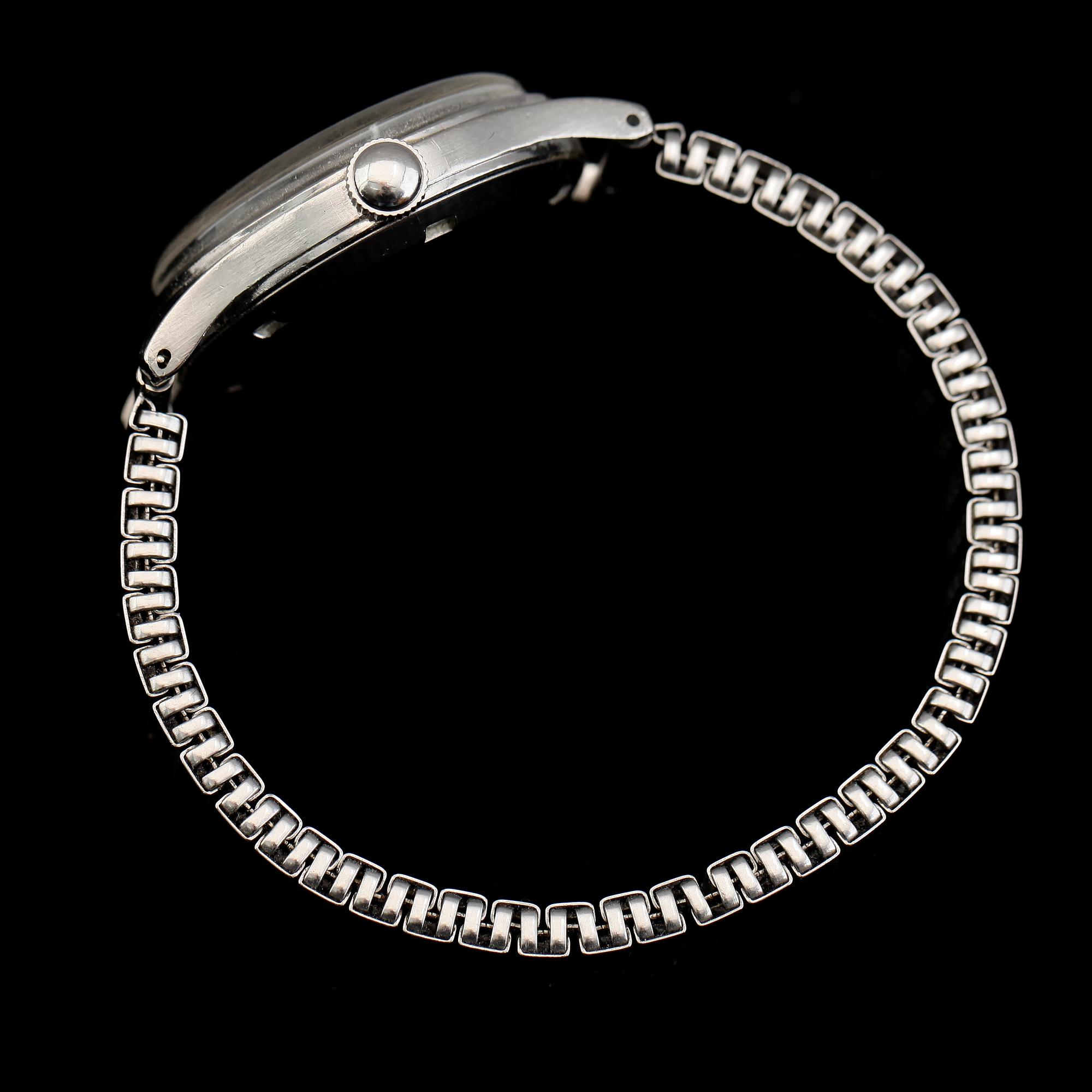 ARMBANDSUR, stål, Omega.