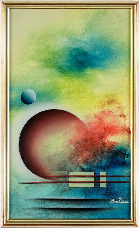 BO ÖRN, olja på duk, signerad.