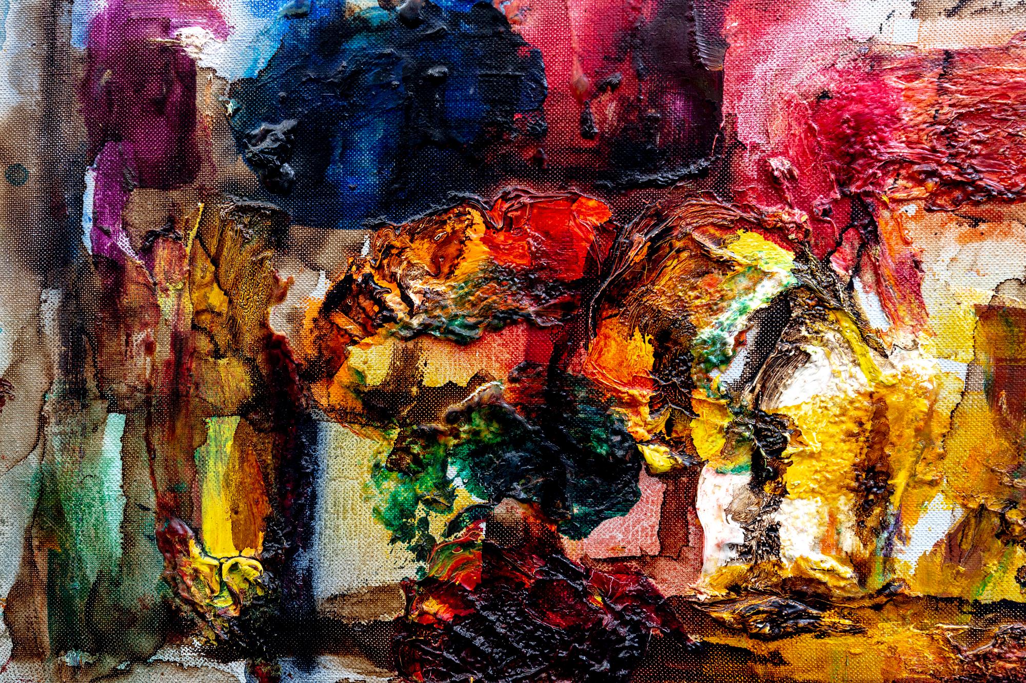 Hans Larsson, oil on canvas signed.