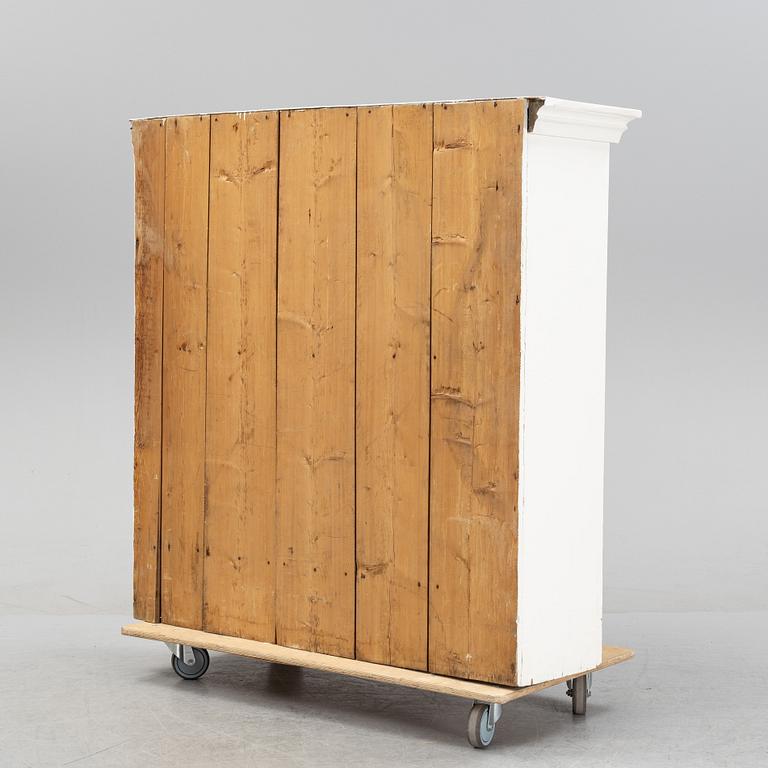 A painted cabinet, first part of the 19th Century.