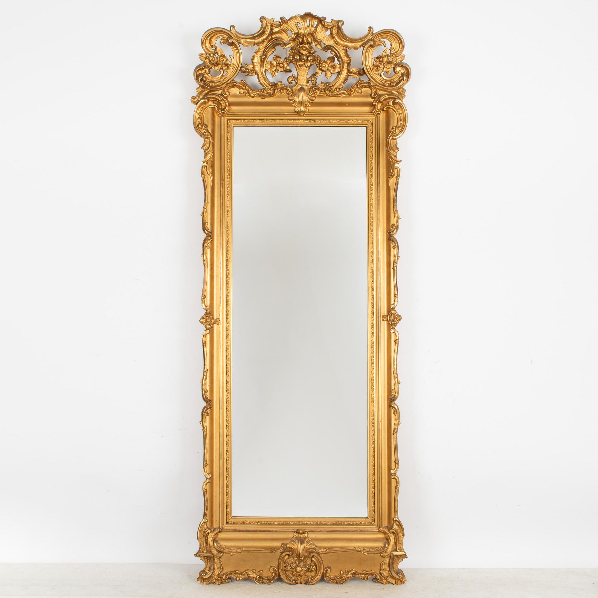 A mid 19th century mirror.