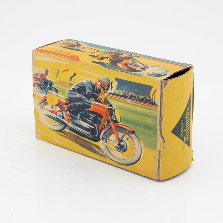 Technofix, a tin motorcycle, Germany ca 1950.