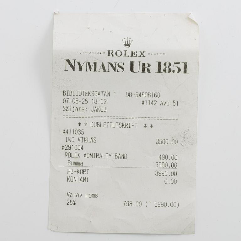 IWC, Portuguese Chrono, ca 2007.