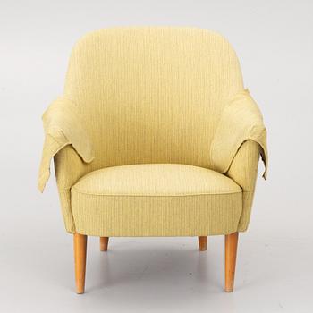 Carl Malmsten, a sofa and an armchair, 'Samspel'.
