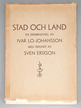 BOK, "Stad och Land", nr 7/75, Ivar Lo-Johansson, Sven Erixson, tryckt 1945.