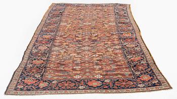 An antique Kurdish kelleh, Northwest Persia, c. 340 x 150 cm.