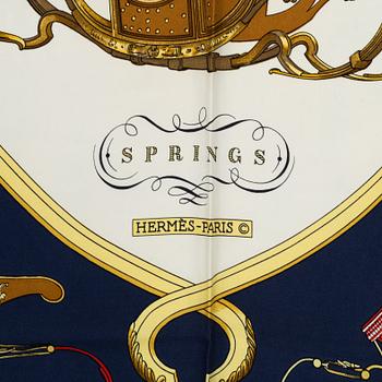 Hermès, scarf, "Springs".