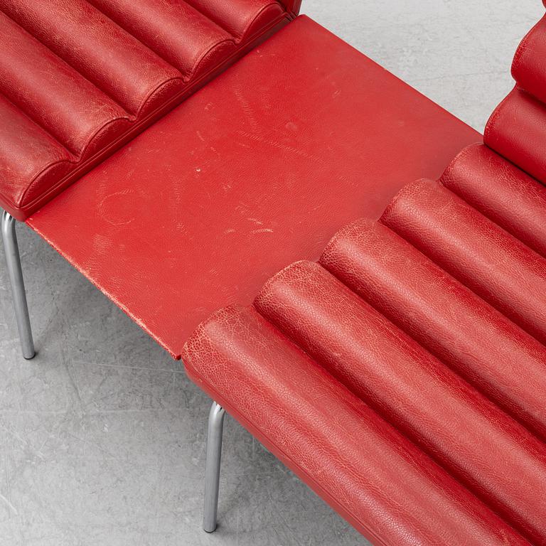 Gunilla Allard, stolar/soffa med bordsdel, "Chicago", Lammhults.