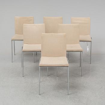 Six end of the 20th century chairs by Enrico Franzolini for Accademia.