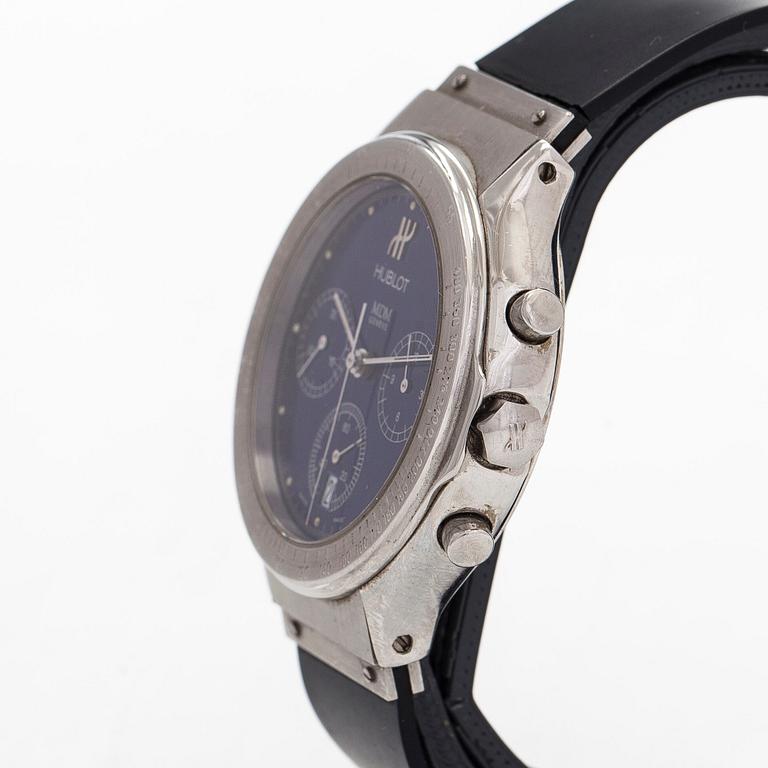 Hublot, MDM, chronograph, wristwatch, 37 mm.