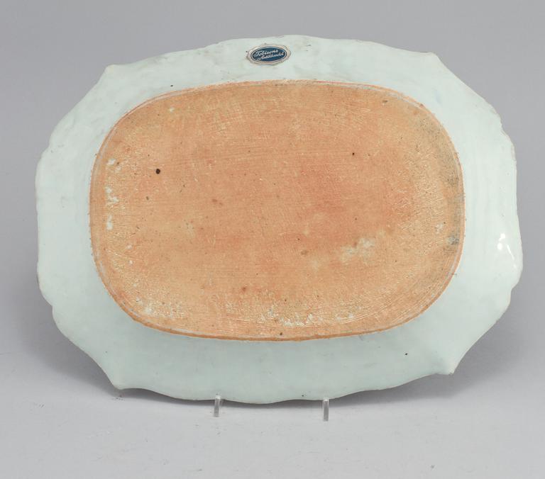 STEKFAT, porslin, Kina, 1700-tal.