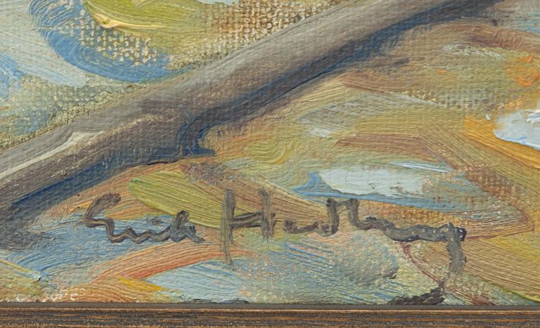 Erik (Ecke) Hedberg, By the utility pond.