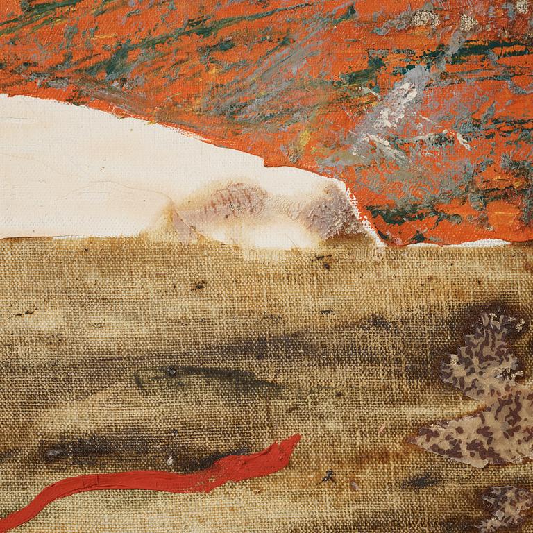 RUNE JANSSON, oil on canvas, signed and dated 56.