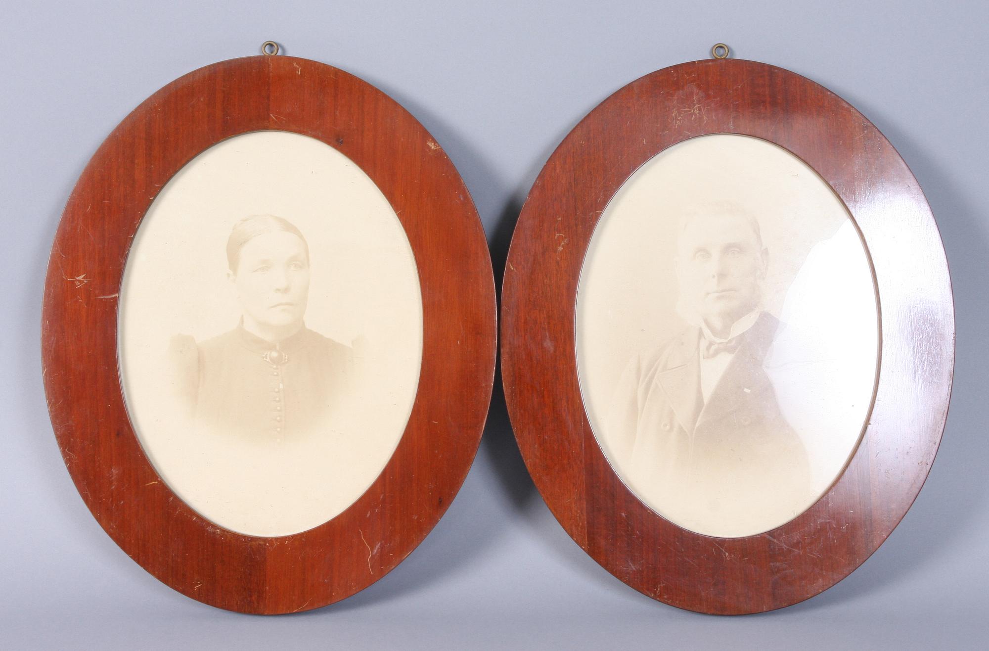 RAMAR, ett par, omkring sekelskiftet 1800/1900-tal.