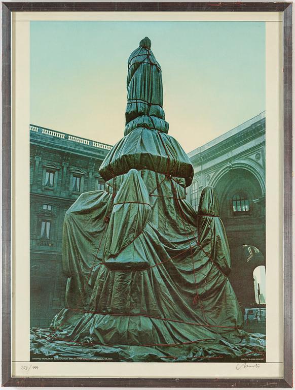 CHRISTO & JEANNE-CLAUDE, offset lithograph, signed and numbered 259/999.