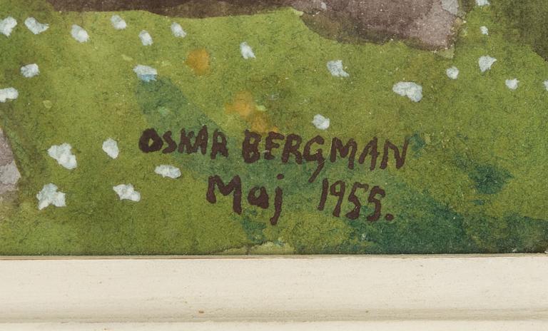 Oskar Bergman,  "Ek på Djurgården".