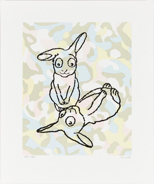 MARIANNE LINDBERG DE GEER, färglitografi, signerad med blyerts och numrerad 68/150.