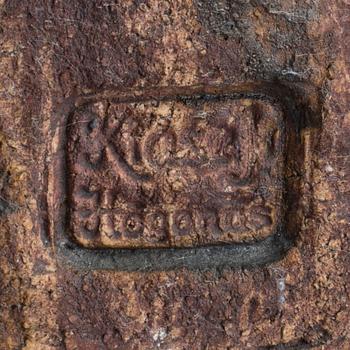 Klas-Göran Klaesson, skulptur signerad glaserat stengods.