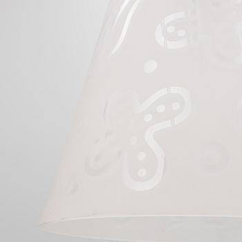 Harald Notini, Uno Westerberg, a ceiling lamp, Böhlmarks, first half of the 20th century.