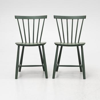 Poul M. Volther, A set of six J 46 chairs, FDB möbler.