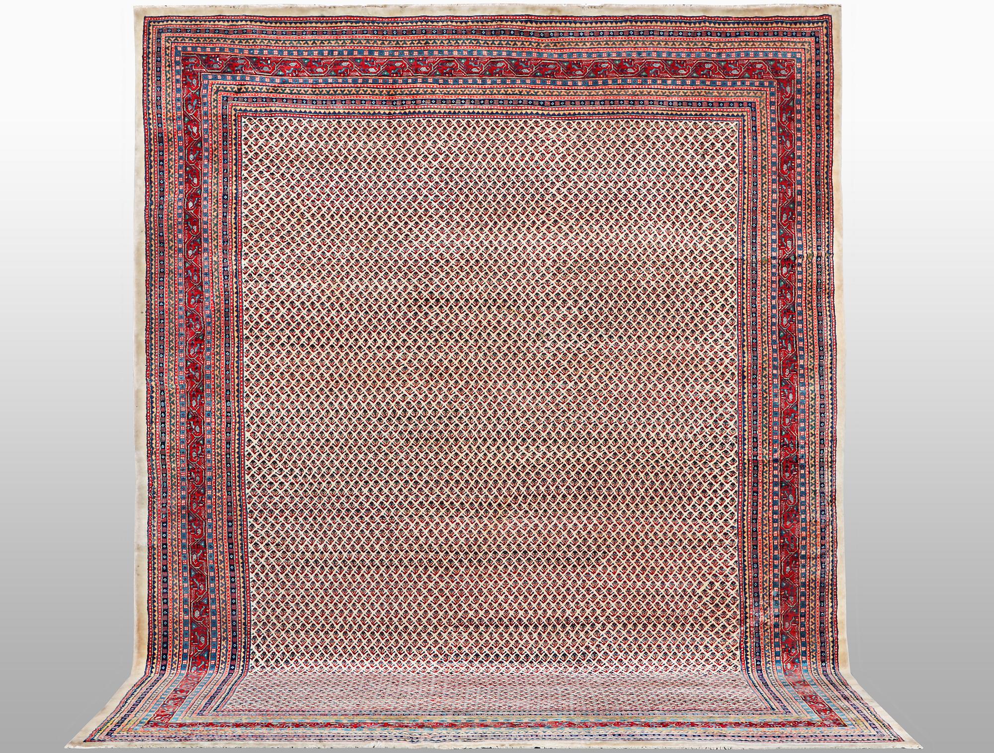 Matta, Sarouk-Mir, ca 422 x 308 cm.