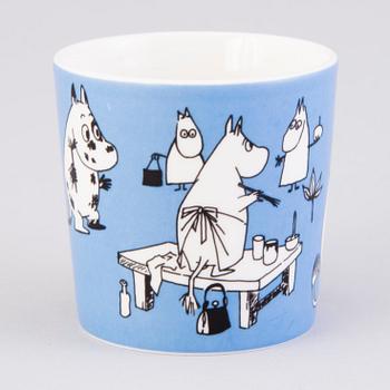 MUUMIMUKI, posliinia, "Muki sininen", Moomin Characters, Arabia 1990-1996.