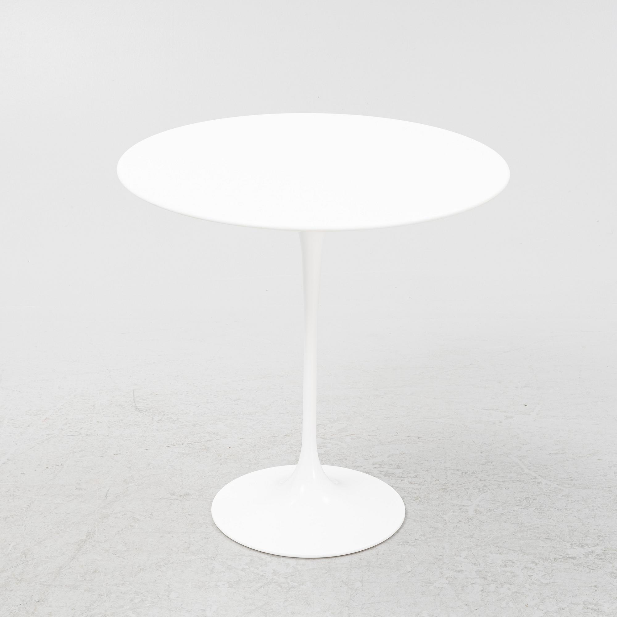 Eero Saarinen, A 'Tulip' side table from Knoll.