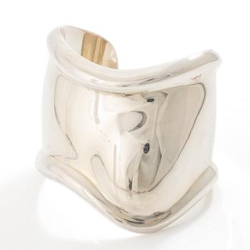Tiffany & Co, Elsa Peretti, bangle, “Bone Cuff”, sterling silver,
